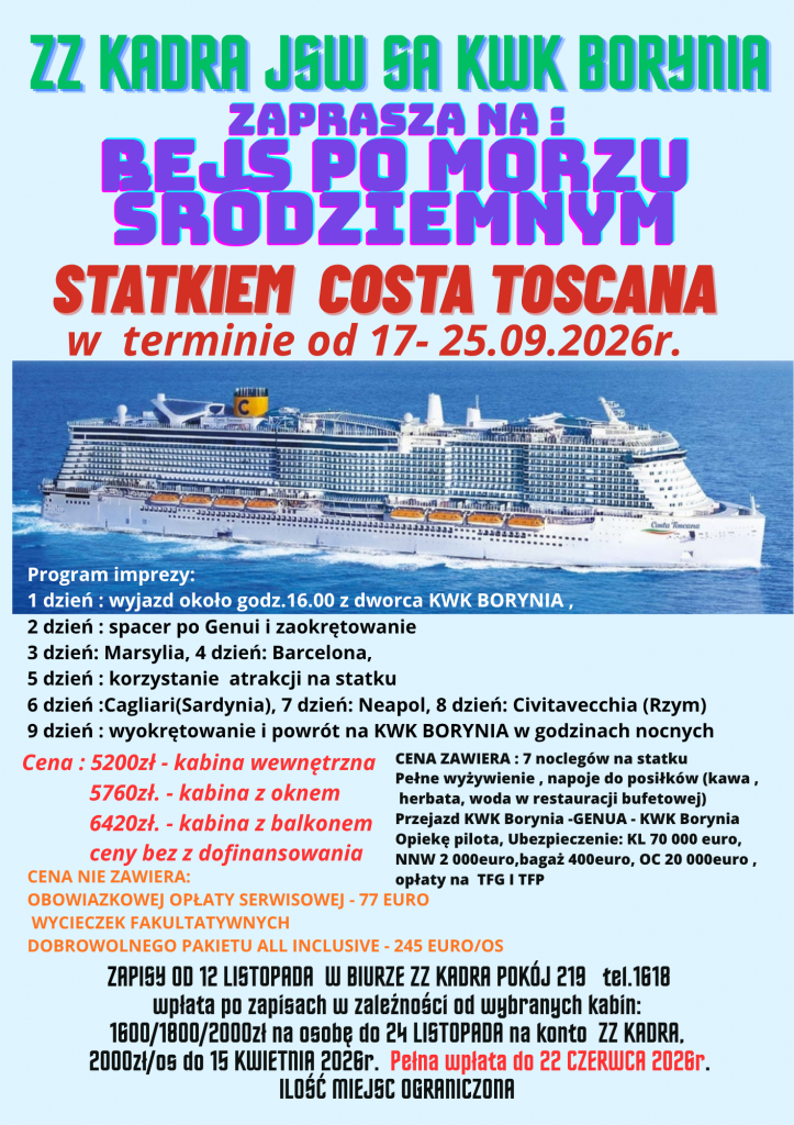 Rejs po Morzu Śródziemnym 2026 (3)